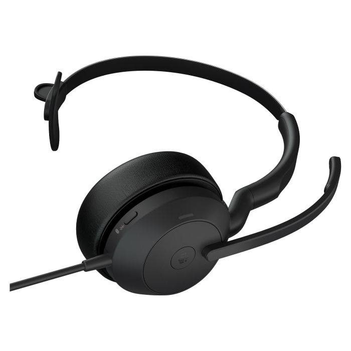 Jabra Evolve2 50 USB-C MS Mono Auriculares con Diadema, Optimizado para Microsoft Teams, Cableado, Negro Jabra Evolve2 50 USB-C MS Mono Auriculares con Diadema, Optimizado para Microsoft Teams, Cableado, Negro