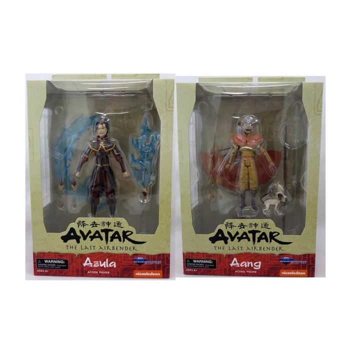 Diamond Collection Surtido Figuras Articuladas Avatar The Last Airbender Serie 2 - Aang y Azula, PVC 1 Diamond Collection Surtido Figuras Articuladas Avatar The Last Airbender Serie 2 - Aang y Azula, PVC 1