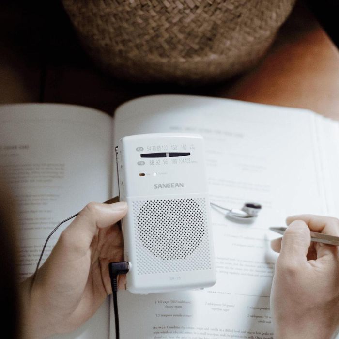 Radio Sangean SR35W BLANCO Blanco 2