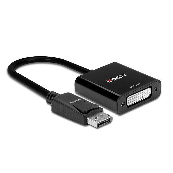 Adaptador DisplayPort a DVI LINDY 41734 Negro 2 Adaptador DisplayPort a DVI LINDY 41734 Negro 2