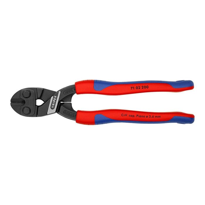 Knipex Cortabulones compacto Cobolt® 200mm 7102200 - Corte fácil de grandes secciones, filos de corte micro-estructurados 2 Knipex Cortabulones compacto Cobolt® 200mm 7102200 - Corte fácil de grandes secciones, filos de corte micro-estructurados 2