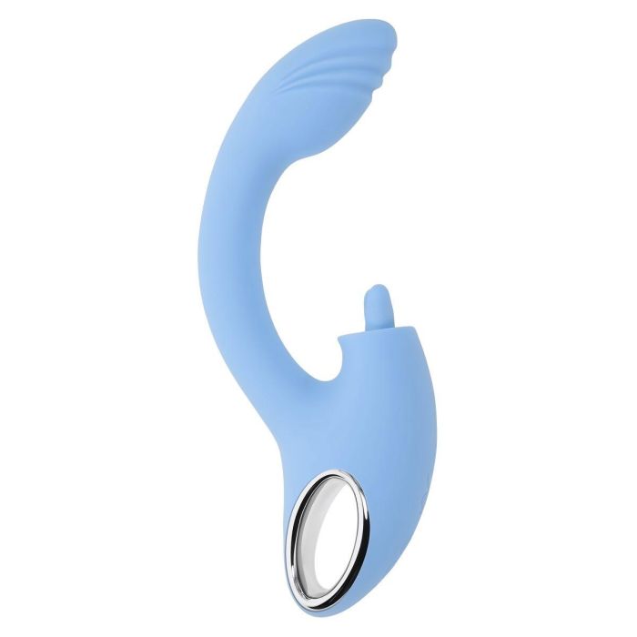 Vibrador Doble Estimulación Evolved Playboy Azul