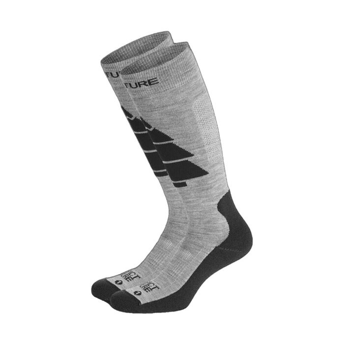 Calcetines Deportivos Picture Wooling Ski Negro/Gris Gris oscuro 3