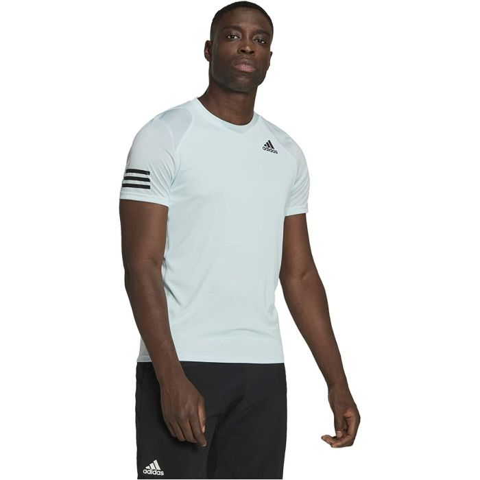 Camiseta Adidas Club Tennis 3 Stripes Blanco 4