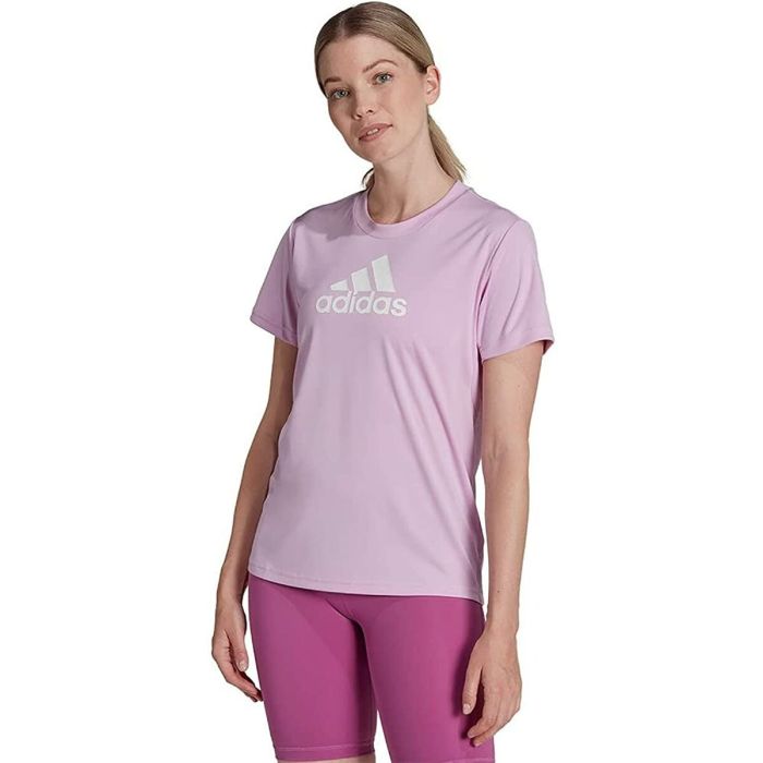 Camiseta Adidas Primeblue Ciruela 4