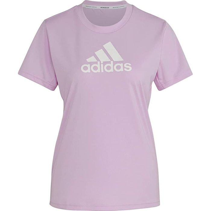 Camiseta de Manga Corta Mujer Adidas Primeblue Ciruela XS