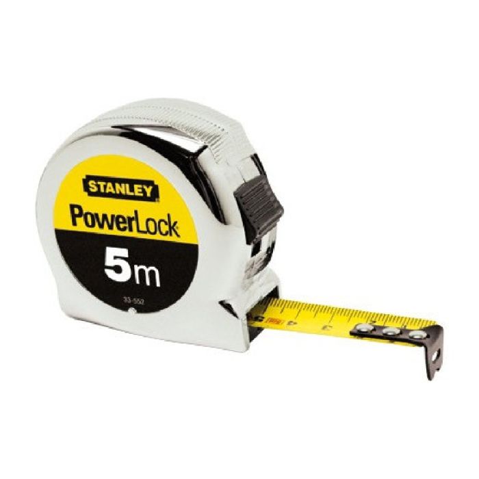 Flexómetro Stanley POWERLOCK 5 m x 19 mm ABS 1