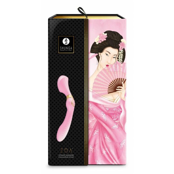 Vibrador Shunga Zoa Rosa claro 5