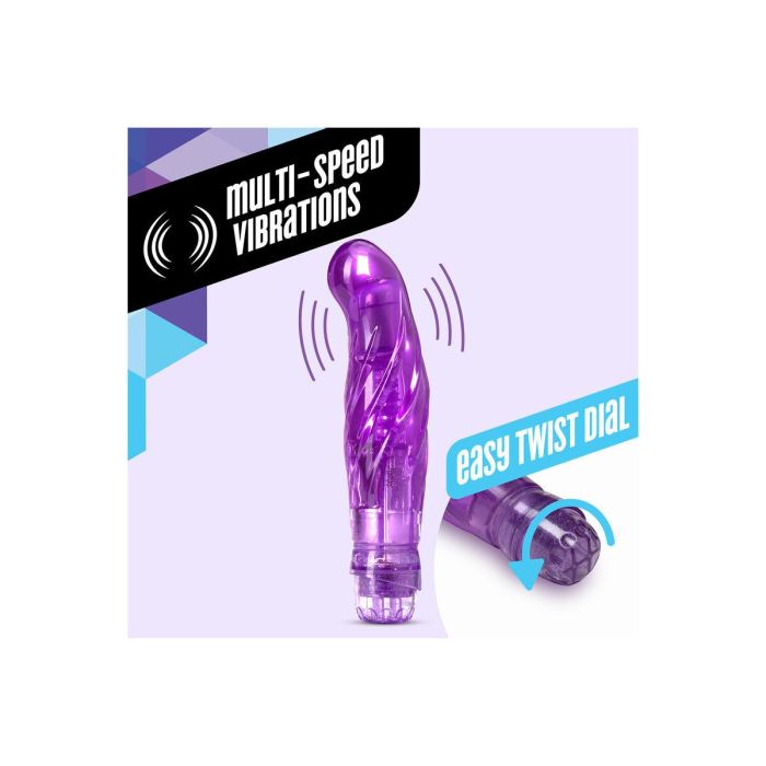 Vibrador Blush Naturally Yours Morado 6