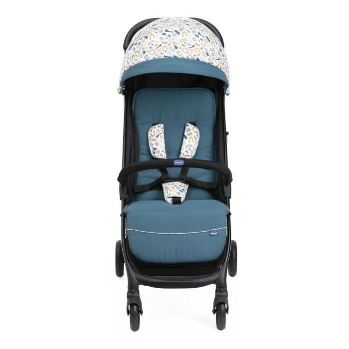 Chicco CHI8058664173600 Cochecito Glee, 4 Ruedas, Color Joyful Teal (Azul) 4 Chicco CHI8058664173600 Cochecito Glee, 4 Ruedas, Color Joyful Teal (Azul) 4