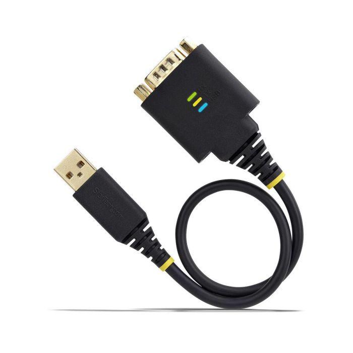 Cable USB Startech 1P1FFC-USB-SERIAL Negro 30 cm 1