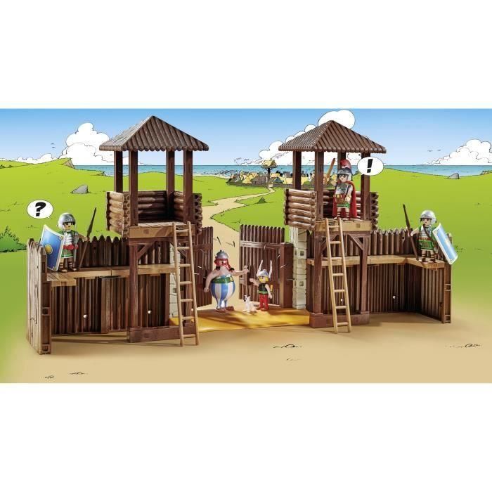 PLAYMOBIL 71542 Campamento de los Romanos, Astérix, 181 piezas, 4 PLAYMOBIL 71542 Campamento de los Romanos, Astérix, 181 piezas, 4