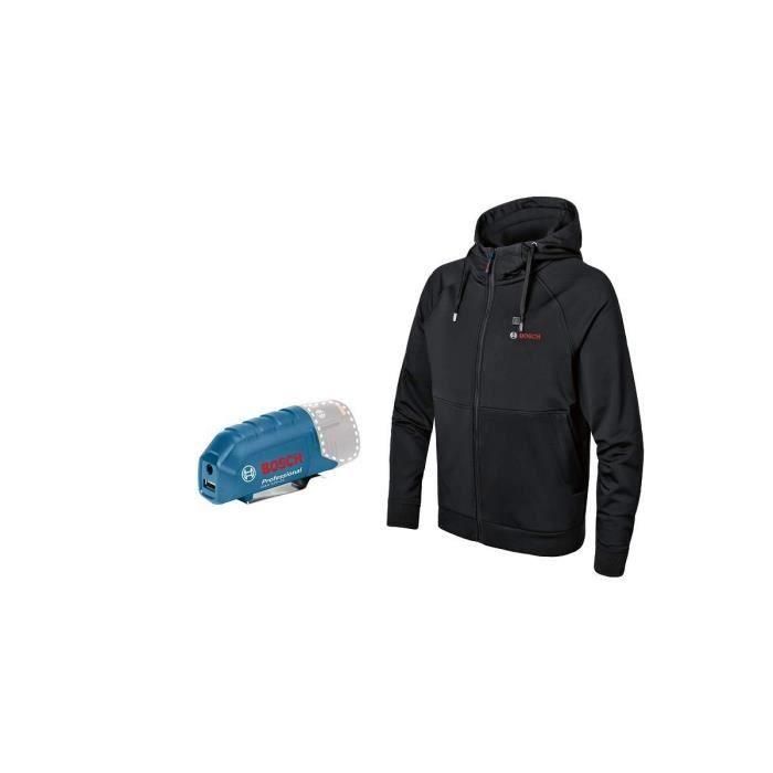 Bosch Professional Chaqueta térmica GHH 12+18V XA talla 3XL sin batería - 06188000EV