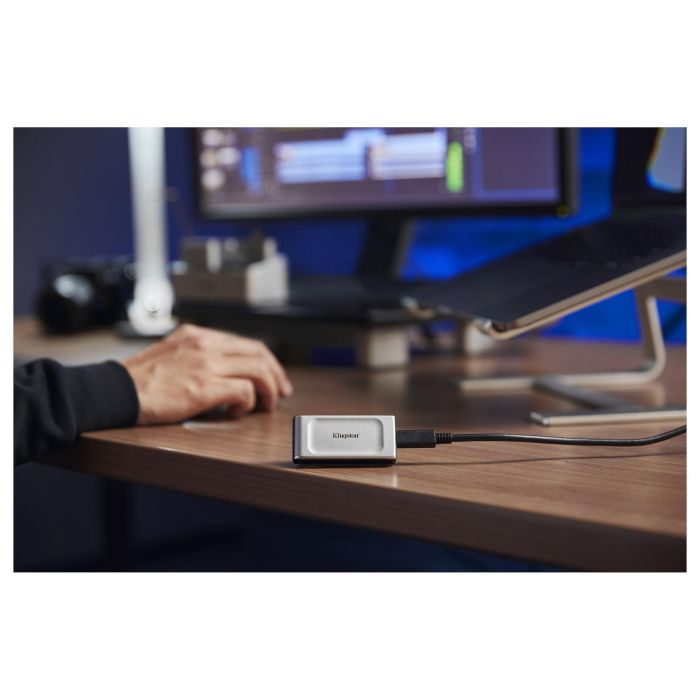 Kingston SSD Externo XS2000 4000GB 2000MB/s Lectura 2000MB/s Escritura USB Tipo C 3.2 Gen 2 9