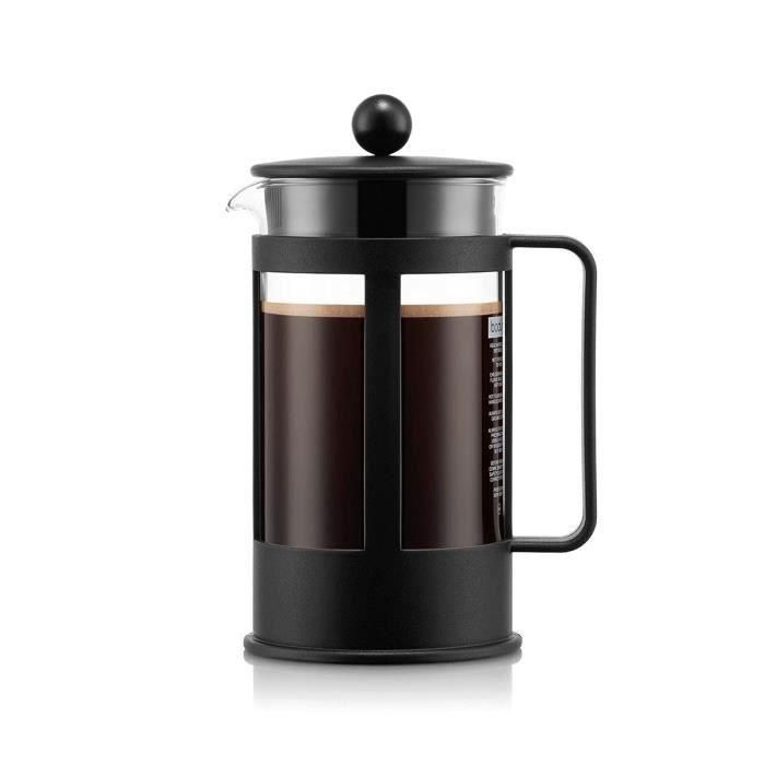 Bodum BOD0727015123325 Kenia cafetera de pistón 8 tazas 1.0 L 1 Bodum BOD0727015123325 Kenia cafetera de pistón 8 tazas 1.0 L 1