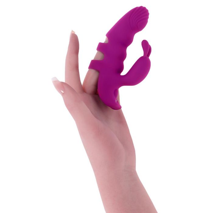 Vibrador Doble Estimulación Evolved Playboy Morado 16