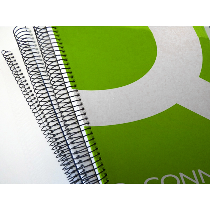 Q-connect Espiral Metálico 64 5:1 42mm 1,2mm Negro Encuadernación Caja de 25 Unidades 4