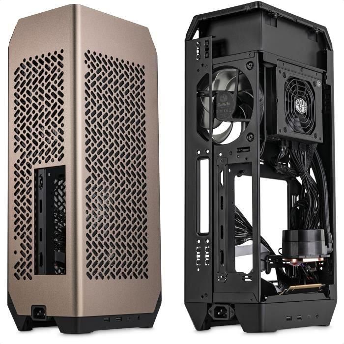 Caja de PC - COOLER MASTER - Ncore 100 Max Bronze Edition - MiniT/ITX/850W/WC (NR100-ZNNN85-SL0) 2 Caja de PC - COOLER MASTER - Ncore 100 Max Bronze Edition - MiniT/ITX/850W/WC (NR100-ZNNN85-SL0) 2