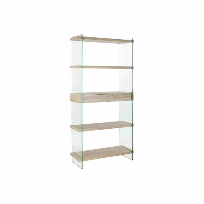 Estanteria Moderno DKD Home Decor Natural Transparente 35 x 180 x 90 cm Estanteria Moderno DKD Home Decor Natural Transparente 35 x 180 x 90 cm