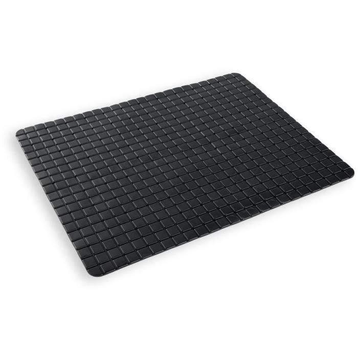 Today TOD3574641271602 Alfombrilla antideslizante para baño o ducha, 40 x 60 cm, rectangular, negra 0 Today TOD3574641271602 Alfombrilla antideslizante para baño o ducha, 40 x 60 cm, rectangular, negra 0