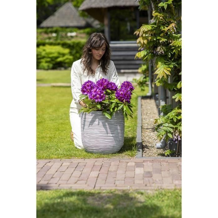 Capi Jardiniere Nature Rib 35 x 34 cm Marfil KOFI932 1 Capi Jardiniere Nature Rib 35 x 34 cm Marfil KOFI932 1