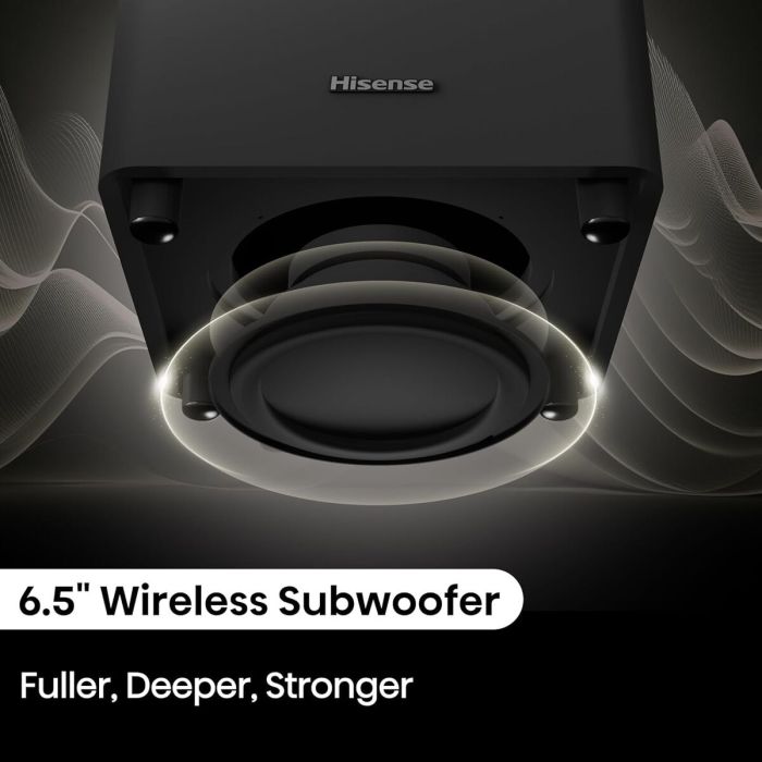 Barra de Sonido Hisense HT SATURN Negro 6 Barra de Sonido Hisense HT SATURN Negro 6