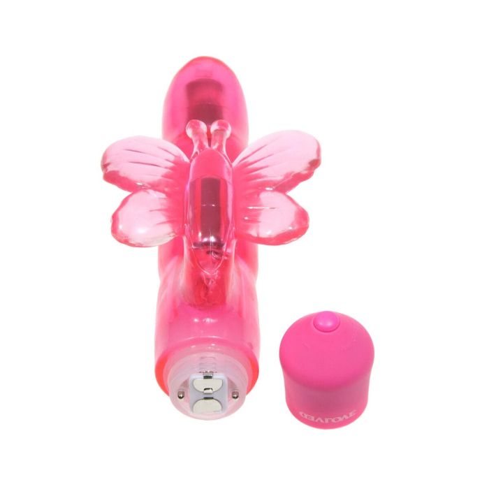 Vibrador Punto G Evolved Slenders Flutter Rosa Mariposa 3