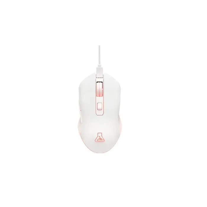 The G-Lab Ratón Inalámbrico para Juegos KULT HELIUM RGB 6400 DPI 6 Botones Blanco THE3760162067880 1