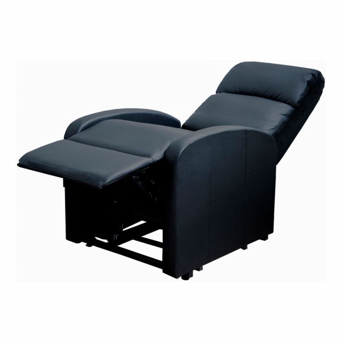 Sillón Reclinable Astan Hogar Relax Negro Piel Sintética 2 Sillón Reclinable Astan Hogar Relax Negro Piel Sintética 2