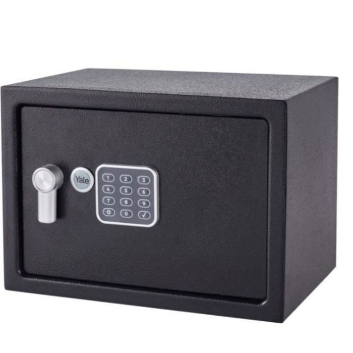 Caja Fuerte con Cerradura Electrónica Yale Negro 16,3 L 25 x 35 x 25 cm Acero Inoxidable 1