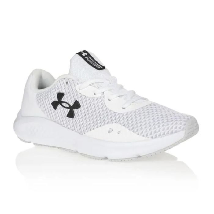 Zapatillas Deportivas Infantiles Under Armour Running W Charged Pursuit 3 Blanco