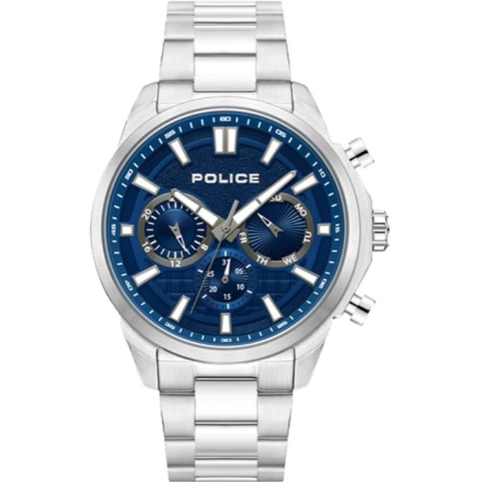 Reloj Hombre Police PEWJK0021004 Plateado 1