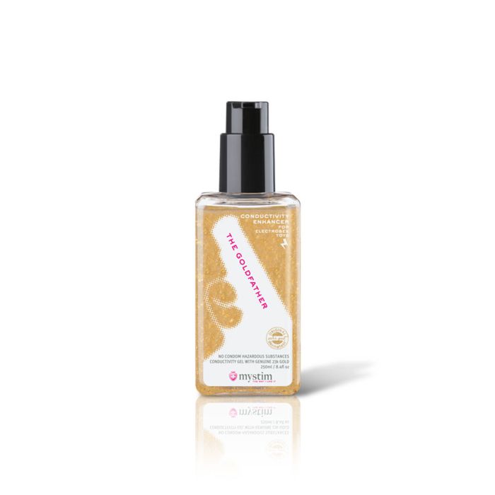 Lubricante Con Base de Agua Mystim The Goldfather Conductive 6 Lubricante Con Base de Agua Mystim The Goldfather Conductive 6