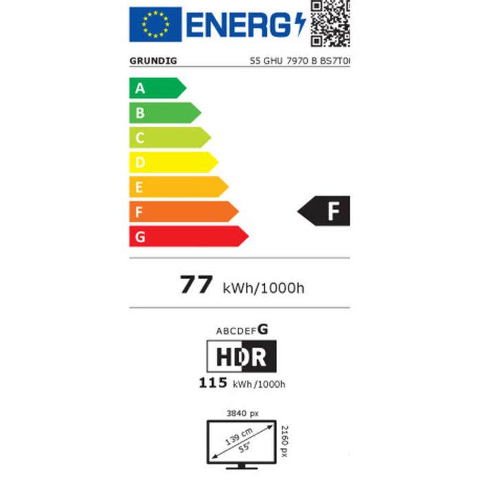 Smart TV Grundig 55GHU7970B 55 4K Ultra HD 55" LED 2 Smart TV Grundig 55GHU7970B 55 4K Ultra HD 55" LED 2