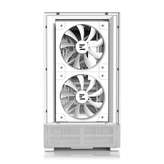 Zalman P30 Air White Mini Tower PC Blanco para placas Micro-ATX y Mini-ITX con ventana lateral de vidrio templado 22