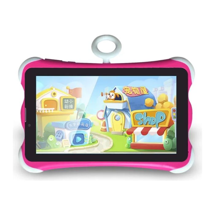 Tablet Interactiva Infantil K712 Rosa