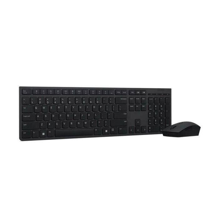 Teclado y Ratón Inalámbrico Lenovo SLIM COMBO II ES MC00011728 Negro Qwerty Español 3