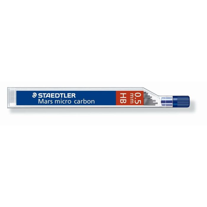 Minas Staedtler Mars Micro Grafito 0,5 mm Hb Tubo Con 12 Minas 12 unidades