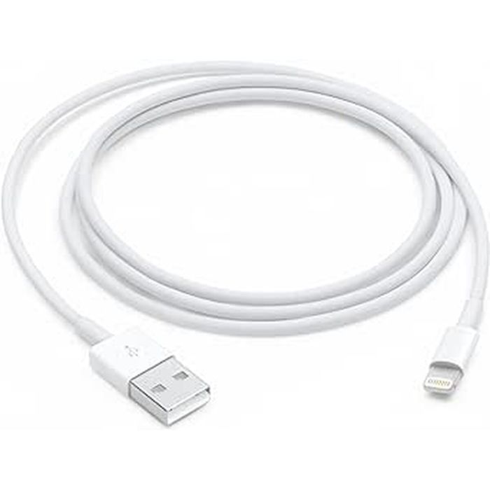 Cable USB a Lightning Apple MUQW3ZM/A Blanco 1 m (1 unidad)