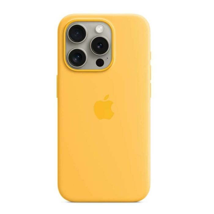 Funda para Móvil Apple MWNK3ZM/A Amarillo iPhone 15 Pro