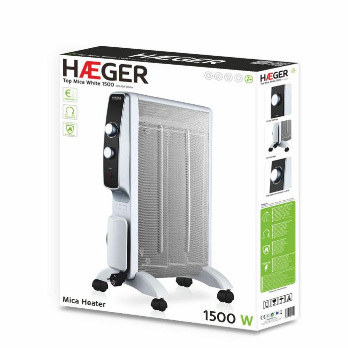 Calefactor Haeger MH-15W.006A Blanco 1500 W 2