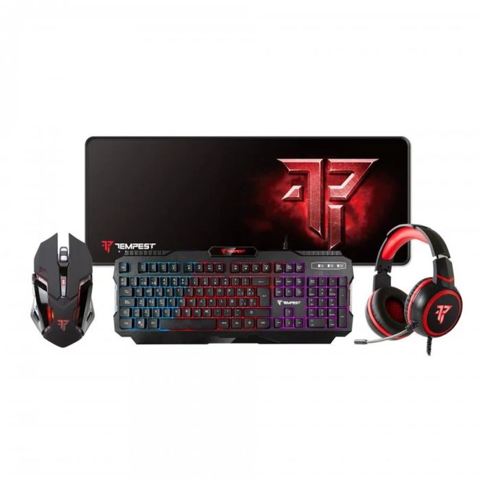 Pack Gaming Tempest Apocalypse Qwerty Español Pack Gaming Tempest Apocalypse Qwerty Español