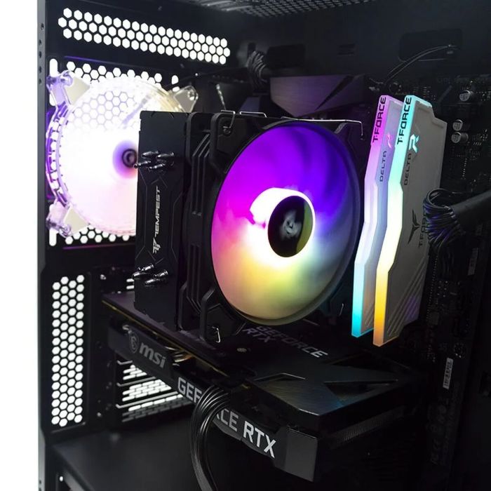 PC de Sobremesa PcCom Silver AMD Ryzen 5 5600X 500 GB SSD 16 GB RAM 3 PC de Sobremesa PcCom Silver AMD Ryzen 5 5600X 500 GB SSD 16 GB RAM 3