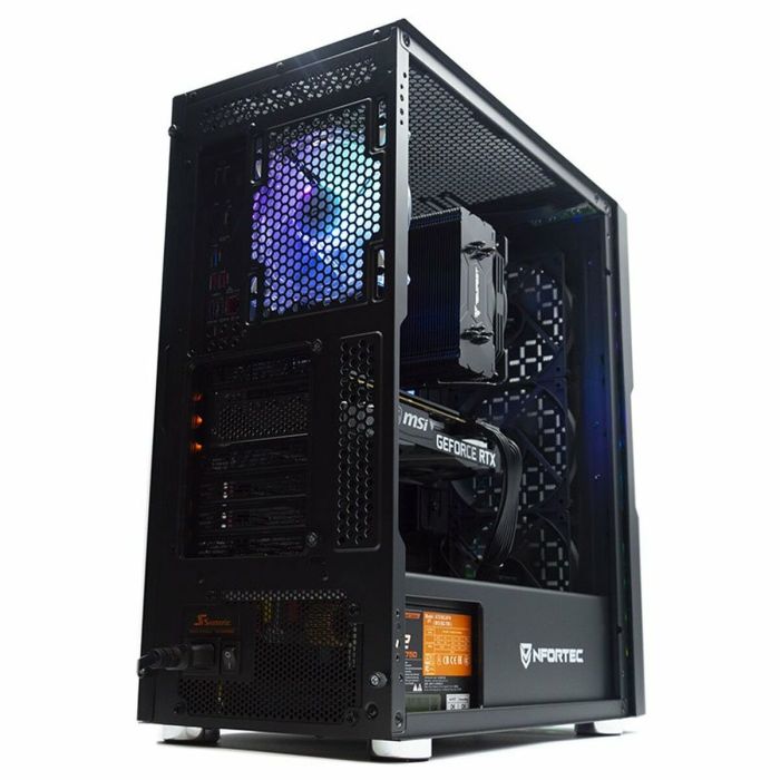 PC de Sobremesa PcCom Silver AMD Ryzen 5 5600X 500 GB SSD 16 GB RAM 1 PC de Sobremesa PcCom Silver AMD Ryzen 5 5600X 500 GB SSD 16 GB RAM 1