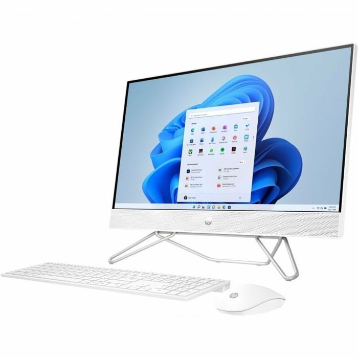 All in One HP 24-CB1013NS 23,8" Intel Core I3-1215U Qwerty Español 512 GB SSD 8 GB RAM All in One HP 24-CB1013NS 23,8" Intel Core I3-1215U Qwerty Español 512 GB SSD 8 GB RAM