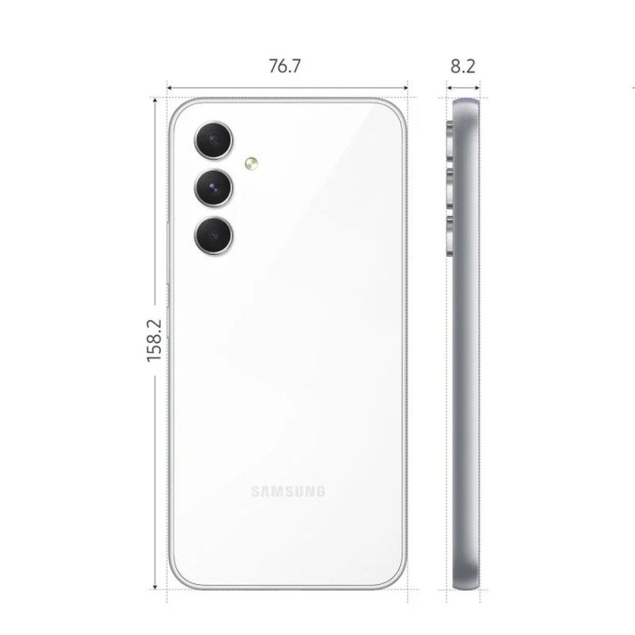 Smartphone Samsung Galaxy A54 5G Blanco 6,4" 5G 1 TB 256 GB Octa Core 1