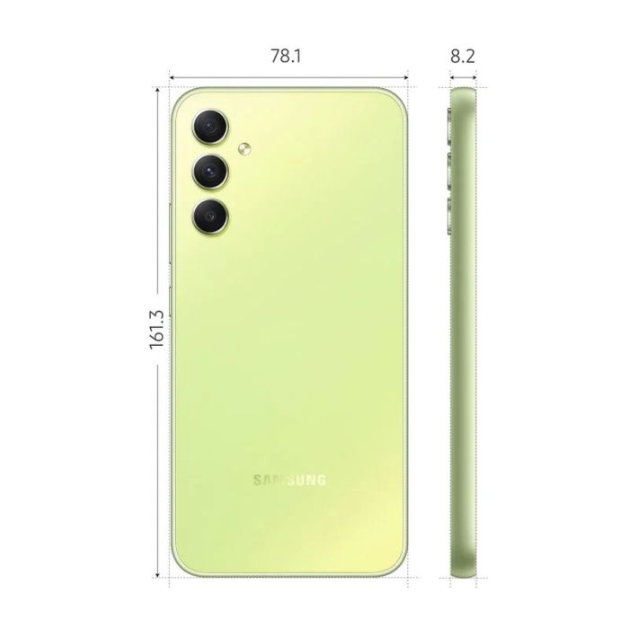 Smartphone Samsung Galaxy A34 5G Verde 6,6" 5G 1 TB 256 GB Octa Core 1