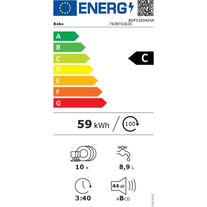 Lavavajillas BEKO BDFS26040XA 1 Lavavajillas BEKO BDFS26040XA 1