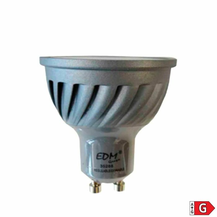 Bombilla LED EDM Regulable G 6 W GU10 480 Lm Ø 5 x 5,5 cm (3200 K) 3