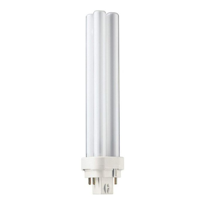 Bombilla bajo consumo lynx d-26w g24 pld-4pin 840k luz dia 17,4cm philips